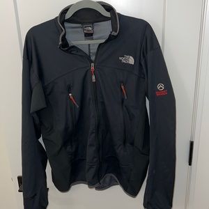 North Face Mens Summit Series Wind-stopper Shell Jacket - Medium